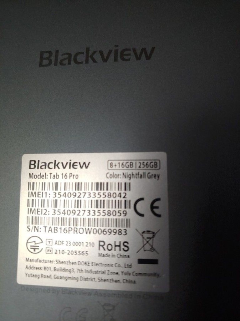 Розпродаж Blackview tab 16 pro 8/256gb, продавець Техноскарб