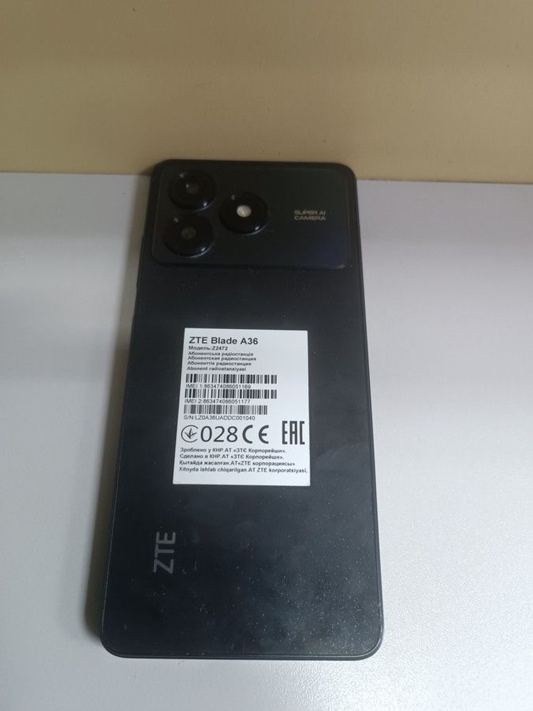 Дешиво Zte Blade A36 4/64GB Green с ломбарда