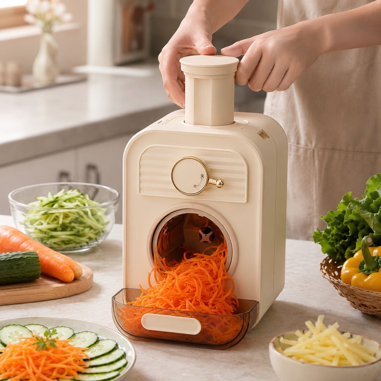 Оголошення Electric Vegetable Slicer 5в1 з насадками 500 Вт Б/У