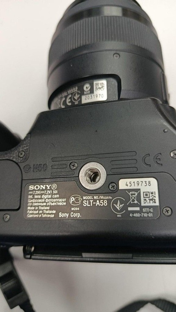 Дешево Sony alpha slt-a58 / dt sam ii 18-55mm з ломбарду
