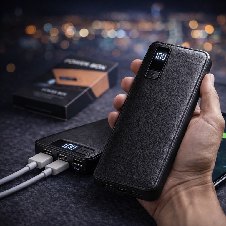 Дешиво Smart Tech 50000 mah. Power Bank Чорний с ломбарда