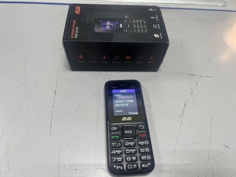Распродажа 2e S180 2024 DualSim Black, продавец Техноскарб