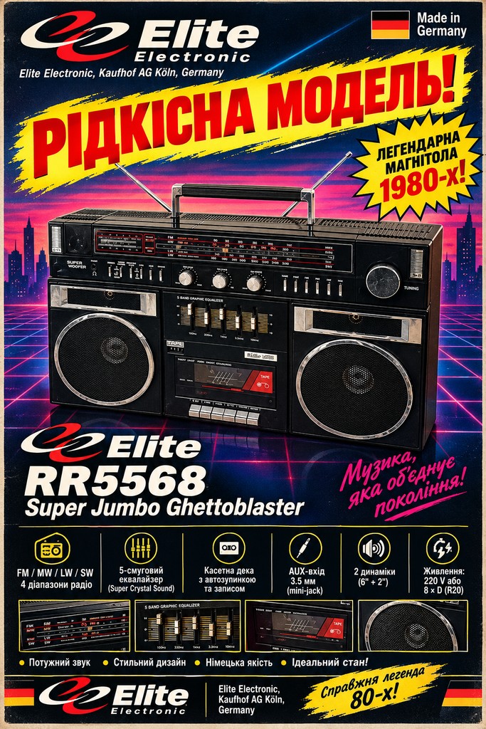 Elite Electronic RR5568 Код:null. Зображення 6