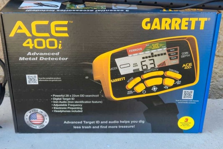 Дешиво Garrett ace 400i + Garrett Pro-Pointer AT с ломбарда