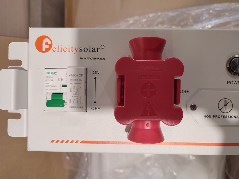 Felicity FLA48100UG1 - 51.2V 5.12kWh батарея акумулятор Код:null. Зображення 4