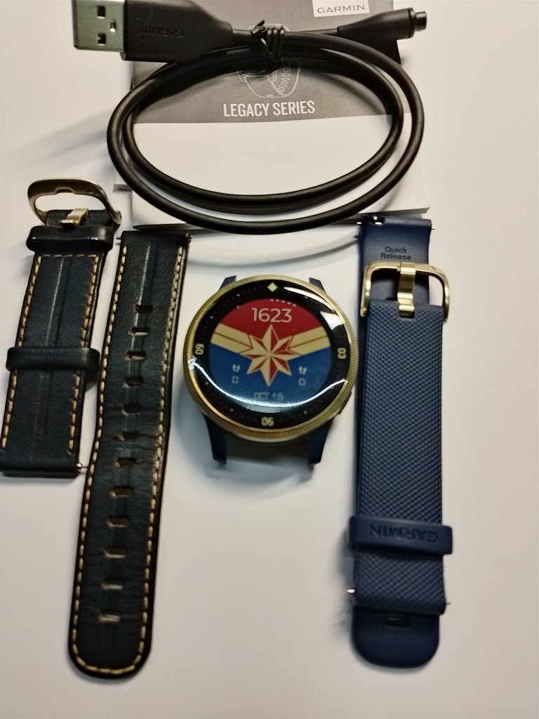 Купить Garmin Legacy Hero Series (Captain Marvel Special Edition)  Б/У
