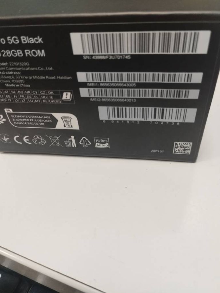 Xiaomi Poco X5 Pro 5G 6/128GB Blue Код:01-200376901. Изображение 9