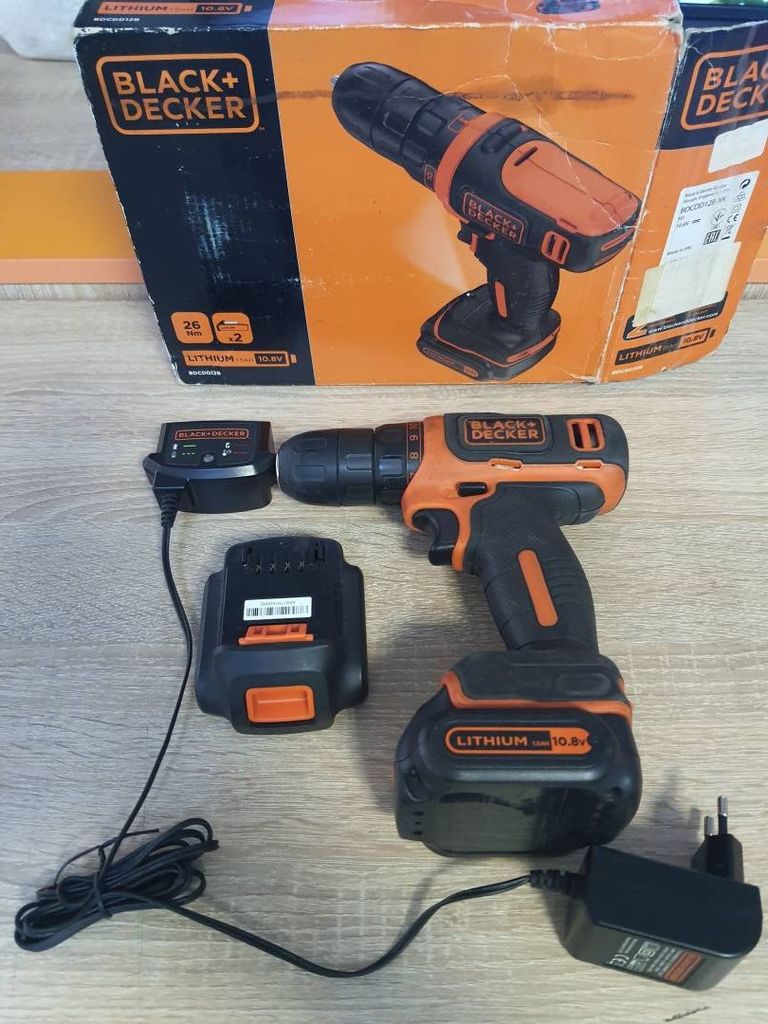 Оголошення Black&Decker bdcdd12 Б/У