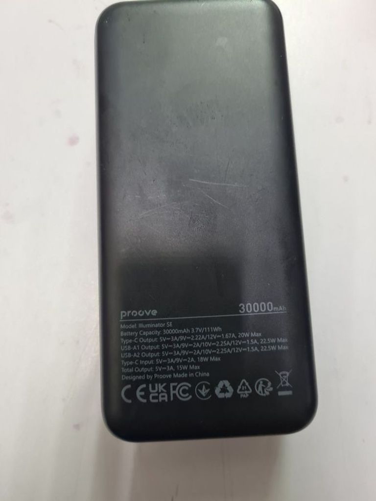 Купити Proove illuminator se 22.5w 30000mah Б/У
