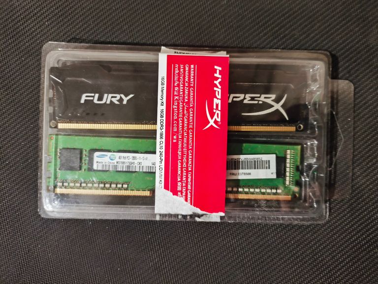 Hyperx 4 GB DDR3 1600 MHz FURY (HX316C10F/4)