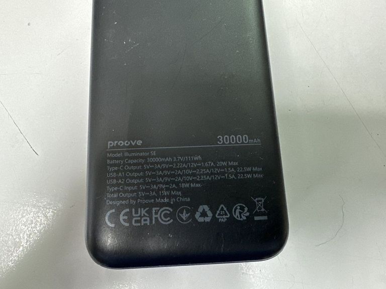 Объявление Proove illuminator se 22.5w 30000mah Б/У