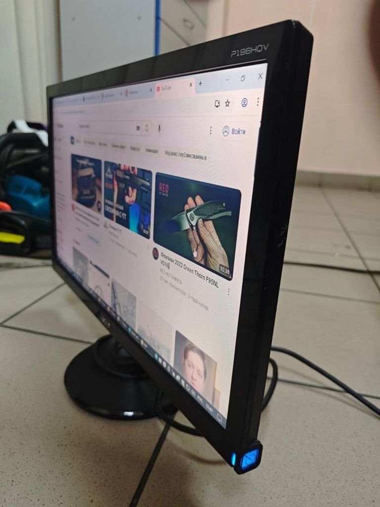 Объявление Acer p196hqv Б/У