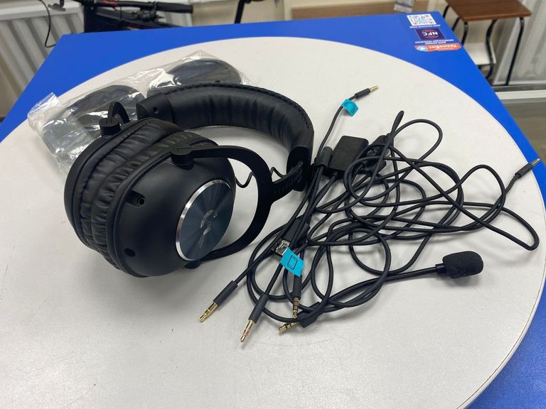 Купить Logitech g pro x gaming headset Б/У