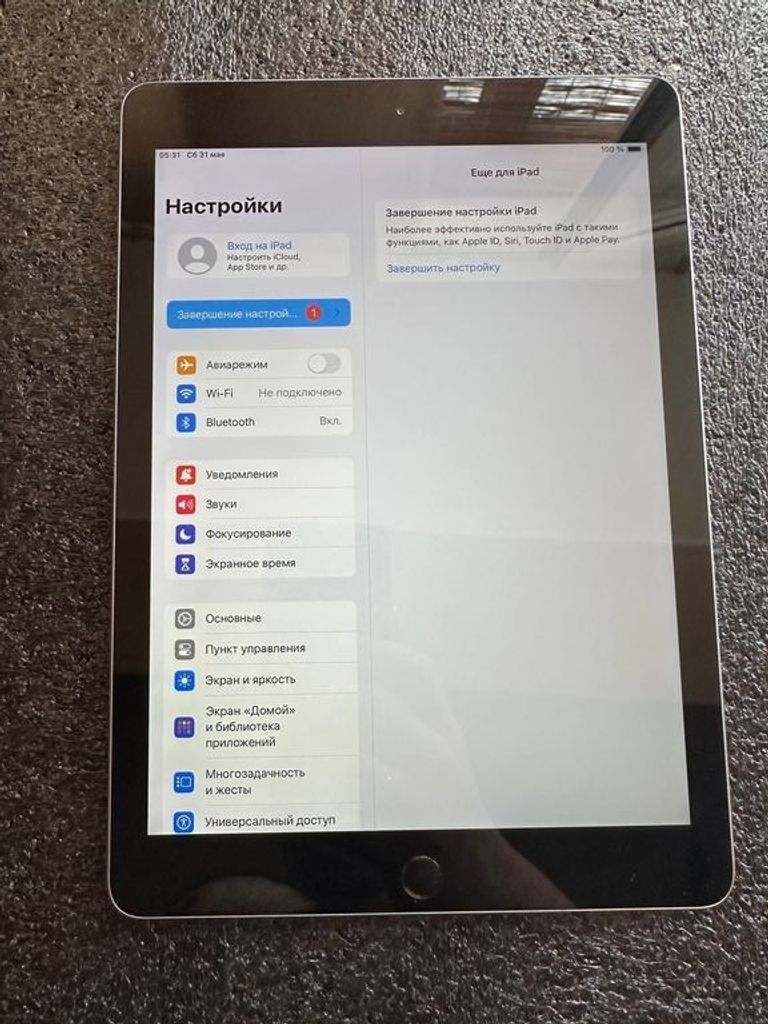 Apple iPad 2018 32GB Wi-Fi Space Gray (MR7F2) Код:null. Изображение 6