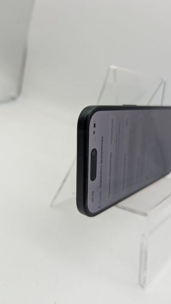 Apple iPhone 15 Pro 128GB eSIM White Titanium (MTQN3) Код:01-200794060. Зображення 5