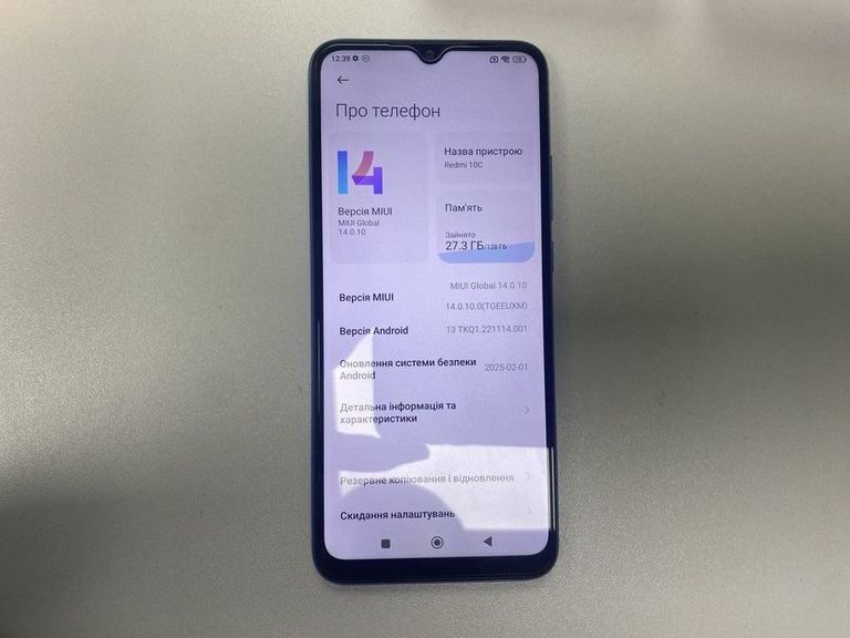 Купить Xiaomi redmi 10c 4/128gb Б/У