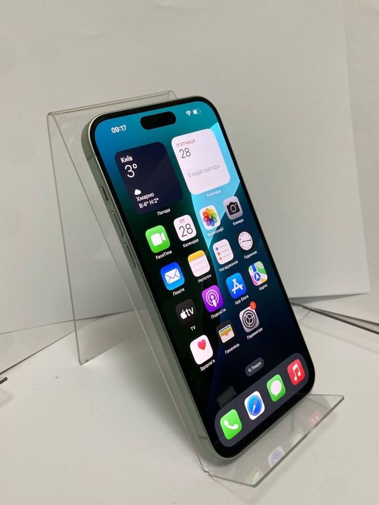 Купить Apple iPhone 15 Plus 128GB eSIM Green (MTXW3) Б/У