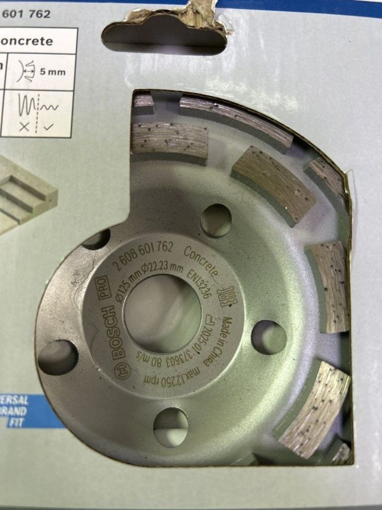 Дешиво Bosch 125mm/22.23mm с ломбарда