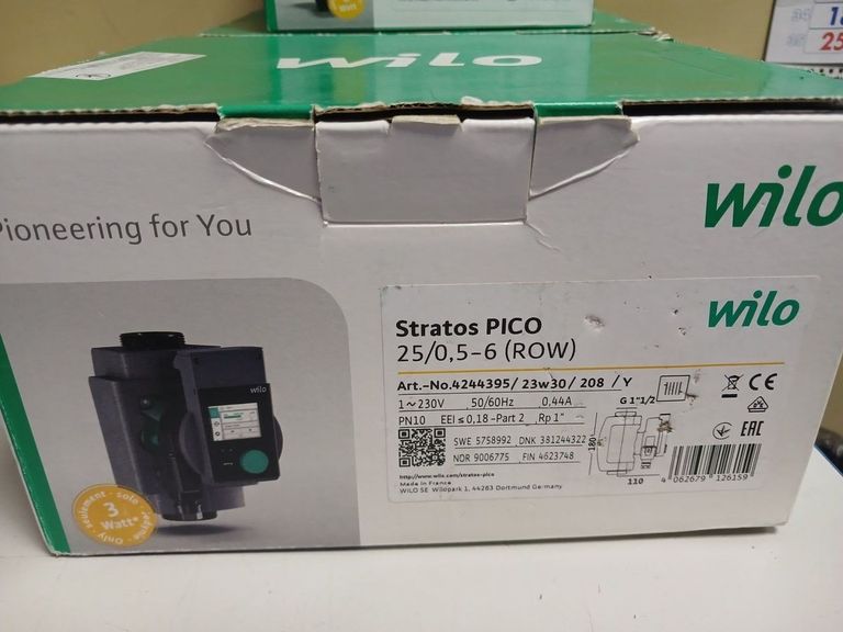 Купити Wilo stratos pico 25/0.5-6 Б/У