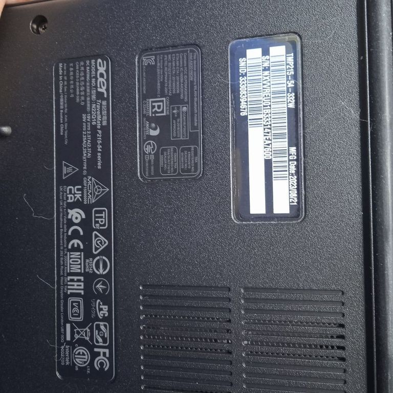Acer 15/core i3-1215u ddr5/8gb ddr4/ssd 256 gb/*інтегрована Код:01-200804201. Изображение 6