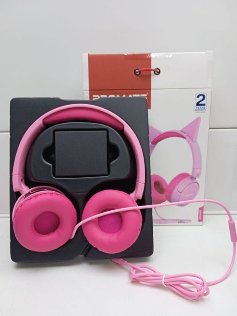 Объявление Promate hd stereo kidsafe wired headset jewel Б/У