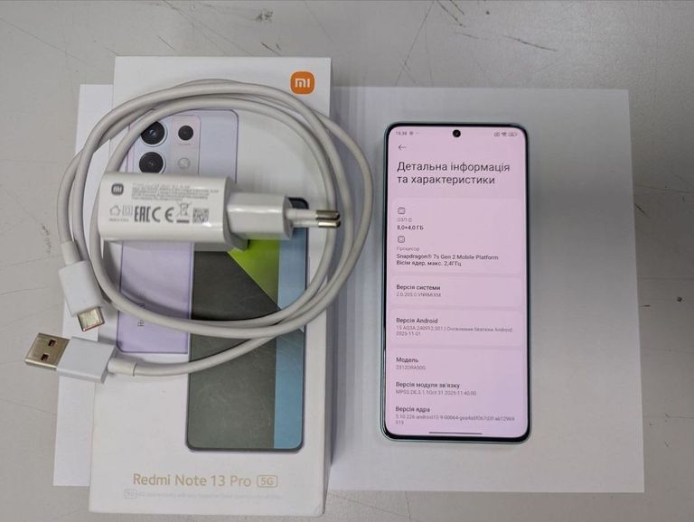 Купити Xiaomi redmi note 13 pro 5g 8/256gb Б/У