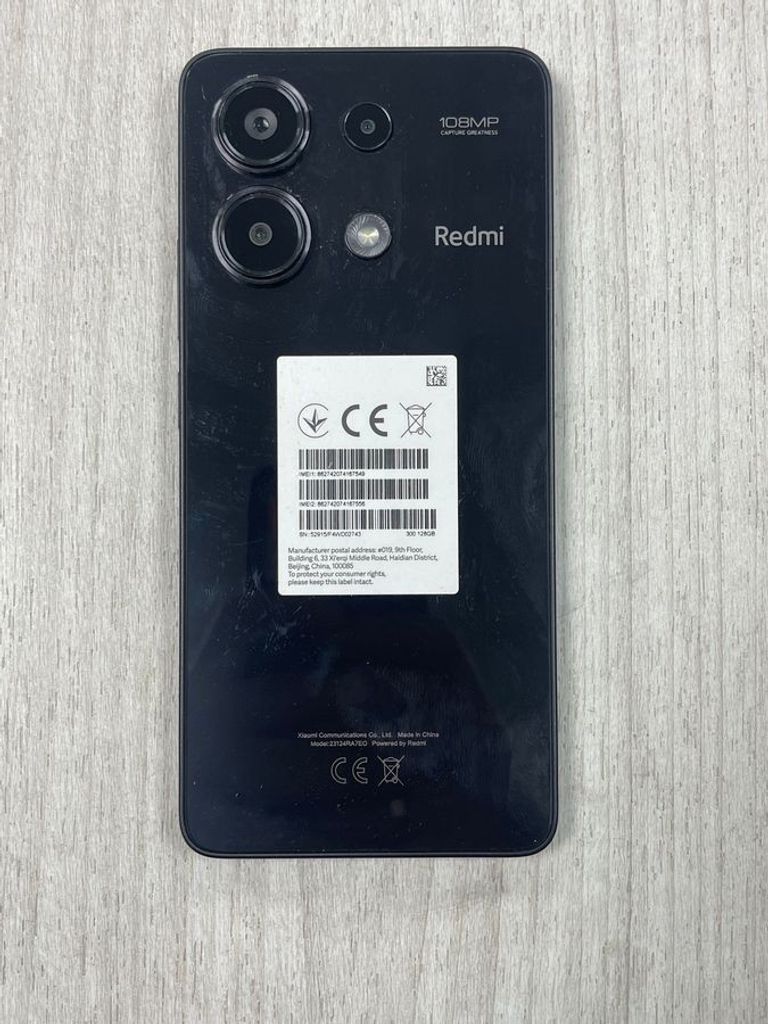 Распродажа Xiaomi redmi note 13 4g 6/128gb, продавец Техноскарб
