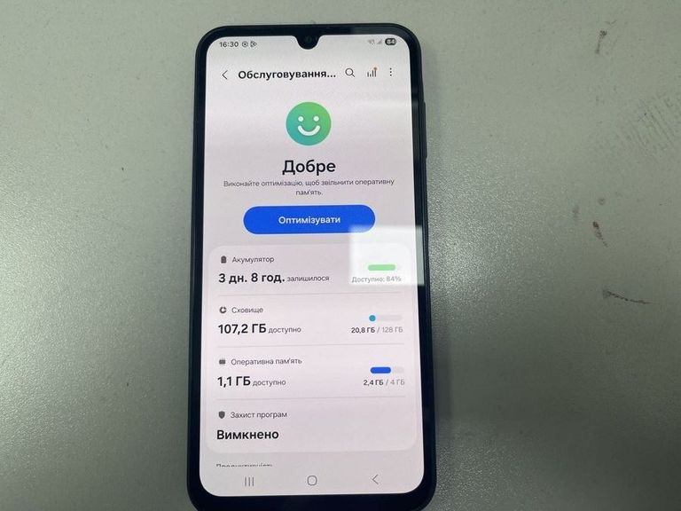 Оголошення Samsung galaxy a15 sm-a155f 4/128gb Б/У