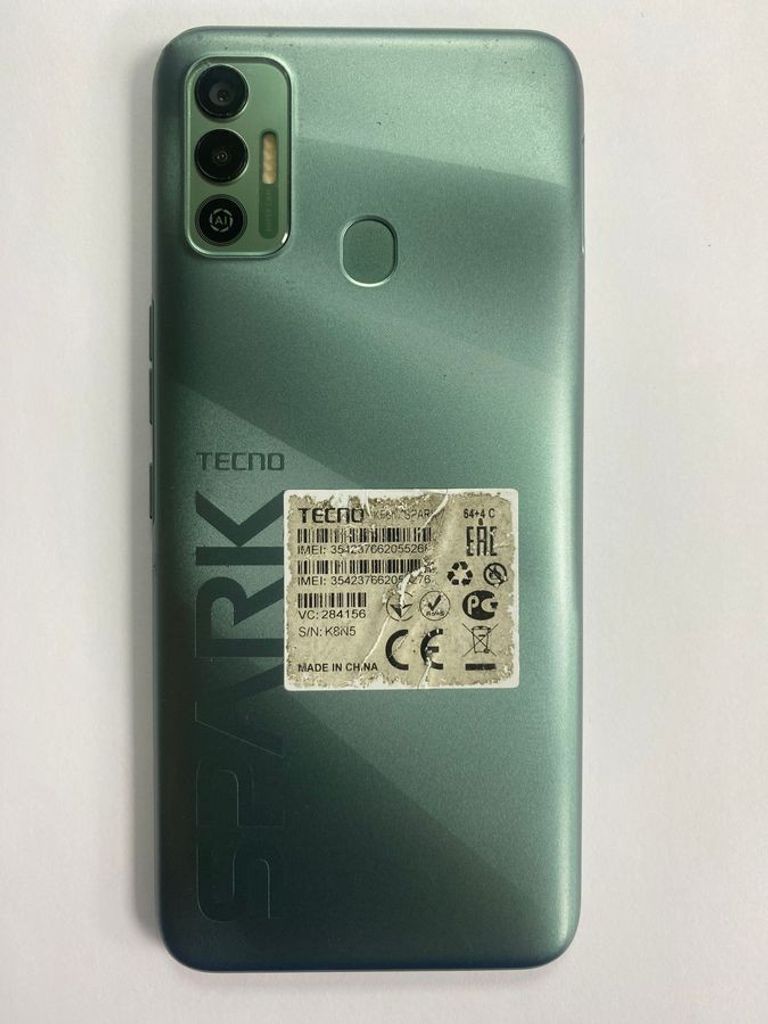 Tecno spark 7 kf6n 4/64gb Код:01-200846179. Изображение 8