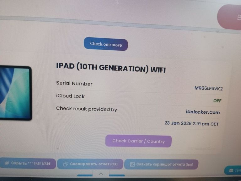 Apple ipad 10.9 2022 wi-fi 64gb Код:01-200850666. Зображення 5