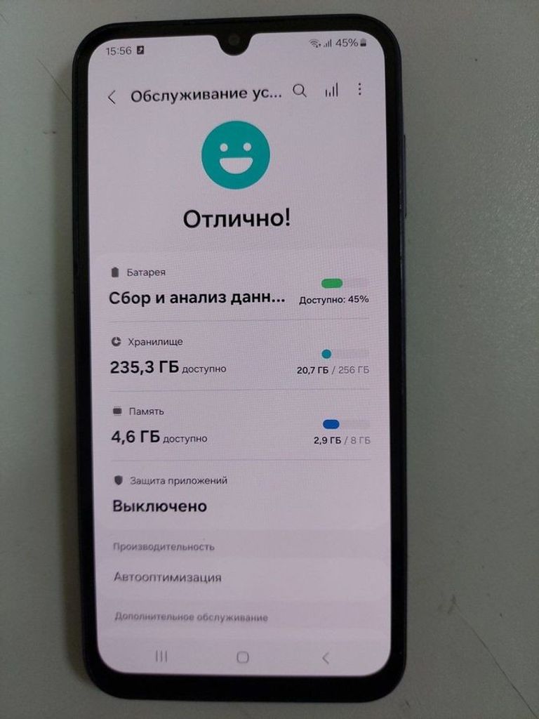 Оголошення Samsung Galaxy A15 SM-A155F 8/256GB Blue Б/У