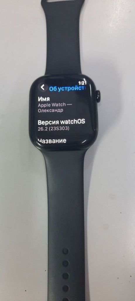 Объявление Apple watch series 10 gps 46mm alu. case Б/У