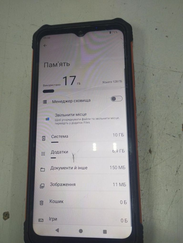 Объявление Cubot KingKong ES 6/128GB Black Б/У