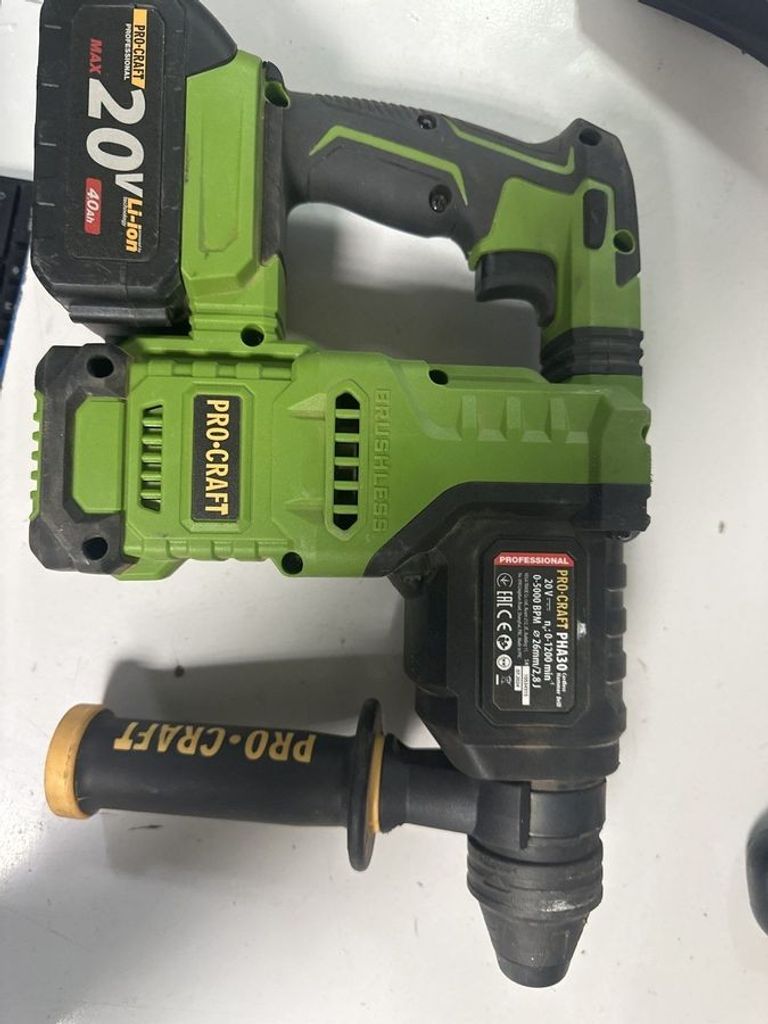 Купить Procraft PHA-30 Кейс з 2 акб та ЗП Б/У