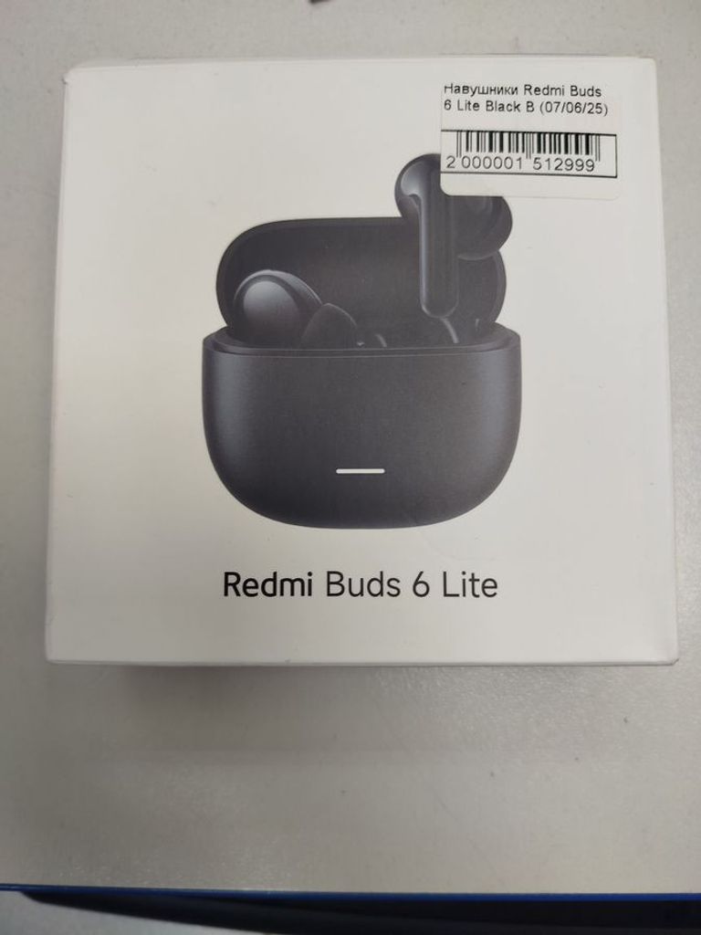 Оригінальні Навушники Redmi Buds 6 Play. Open Box Код:18-000093716. Зображення 6