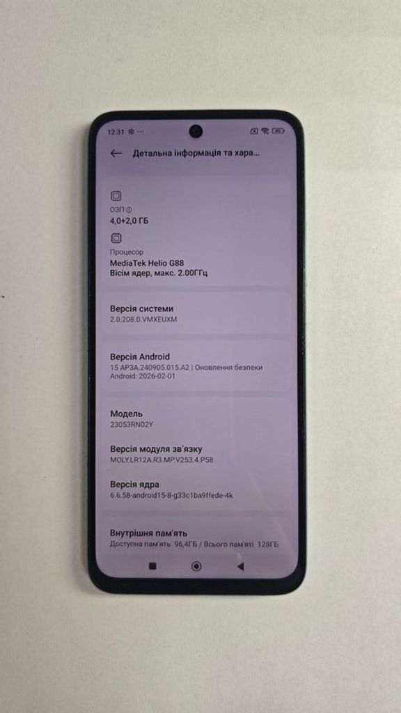 Xiaomi redmi 12 4/128gb Код:01-200913921. Зображення 6