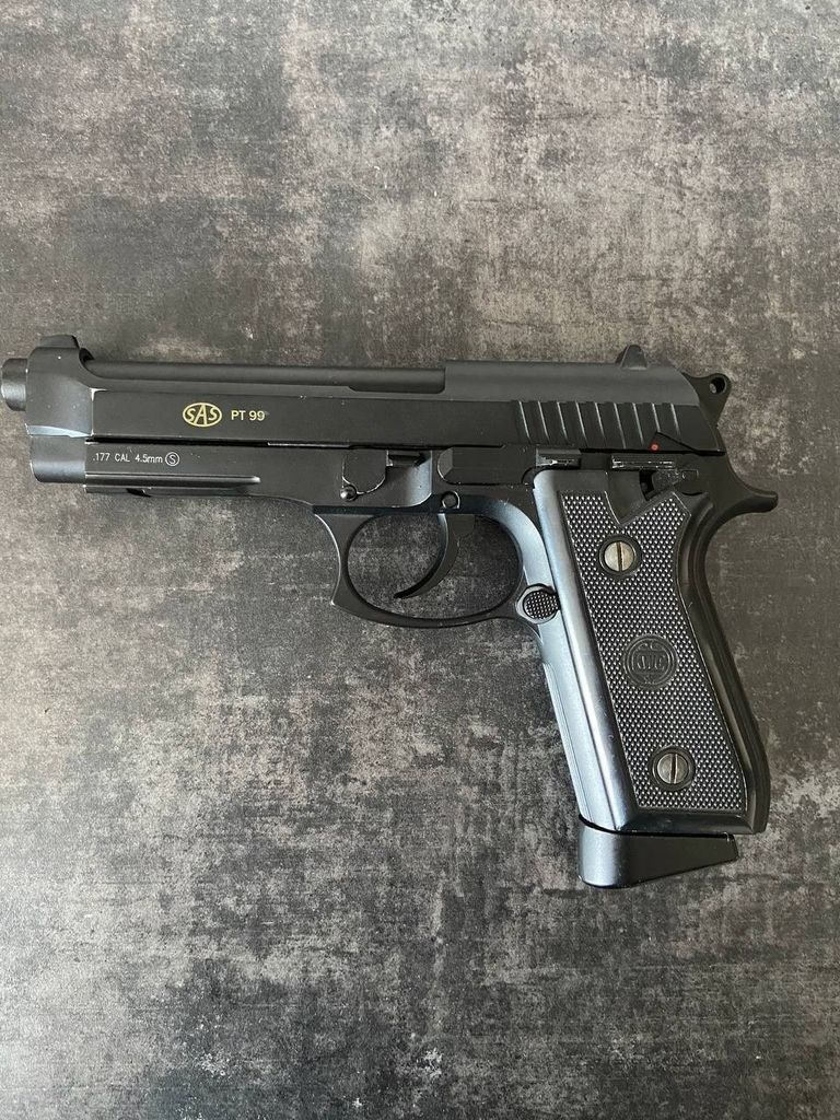 Дешиво Пістолет пневматичний SAS PT99 Blowback с ломбарда