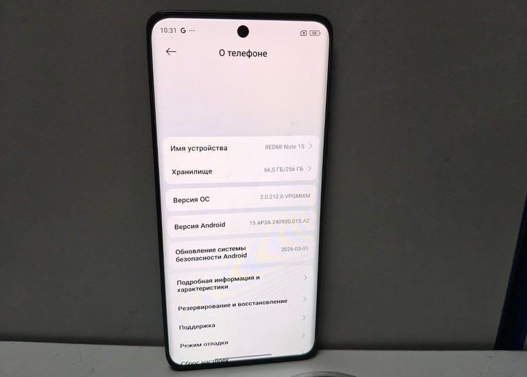 Дешево Xiaomi Redmi Note 15 8/256GB Midnight Black з ломбарду