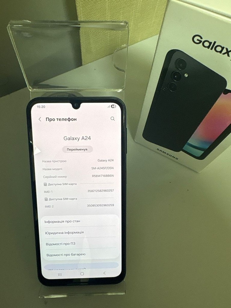 Распродажа Samsung galaxy a24 sm-a245f 6/128gb, продавец Техноскарб