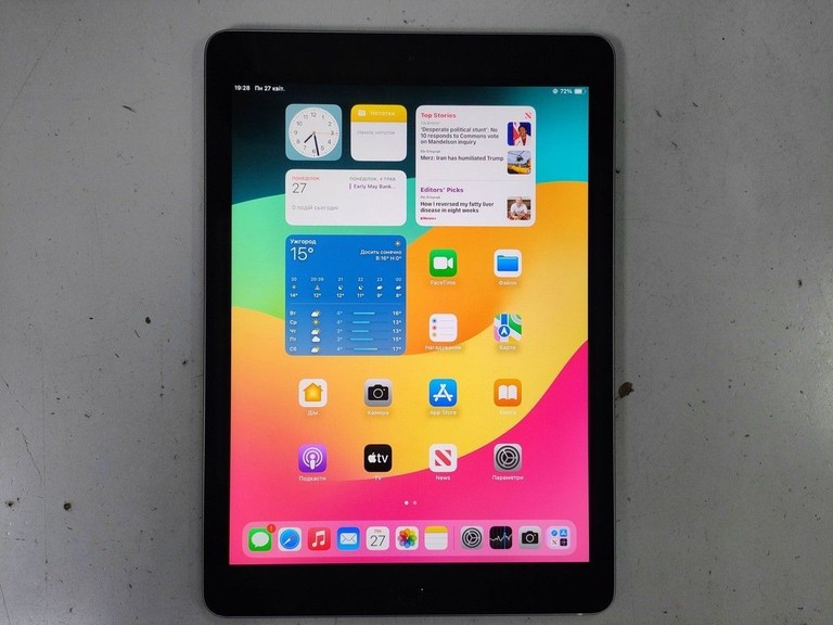 Оголошення Apple ipad 6 gen 2018 32gb wi-fi Б/У