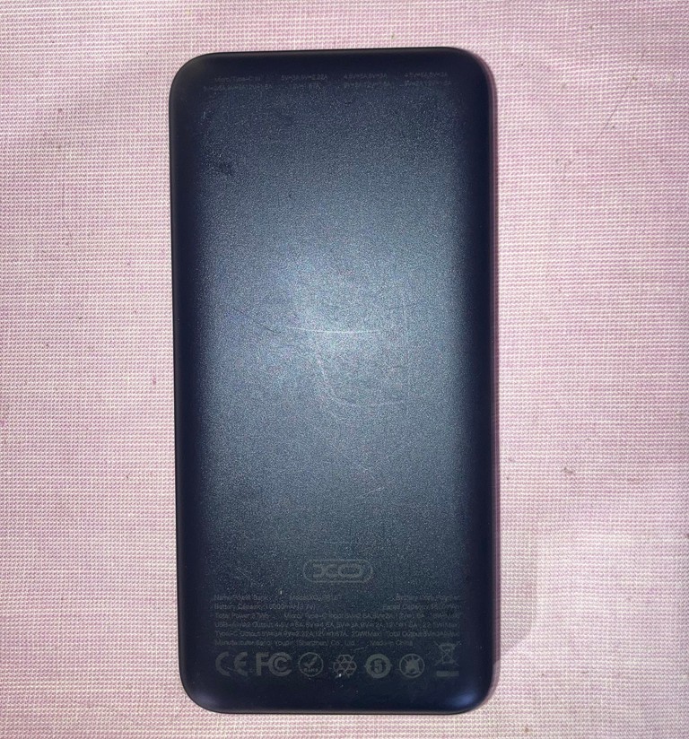 Дешево Xo Power Bank PR187 2USB+Type-C QC&PD3.0 22.5W 10000mAh Black з ломбарду