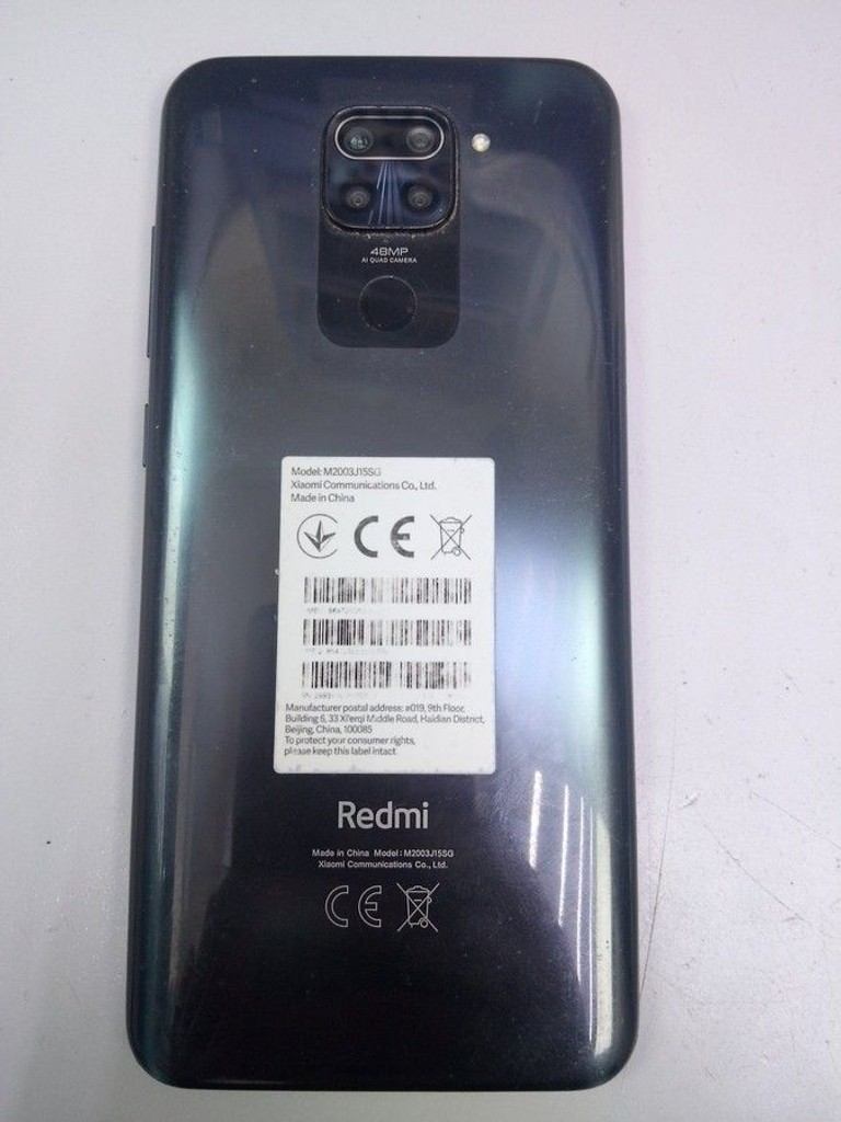 Дешево Xiaomi Redmi Note 9 4/128GB Blue (no NFC) з ломбарду