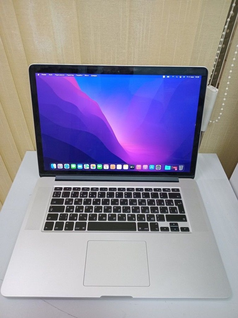 Купить Apple macbook pro a1398 15,4" core i7 2.2ghz/ram 16gb/ssd256gb/intel iris pro Б/У