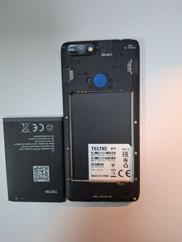 Дешево Tecno pop 2f b1f 1/16gb з ломбарду
