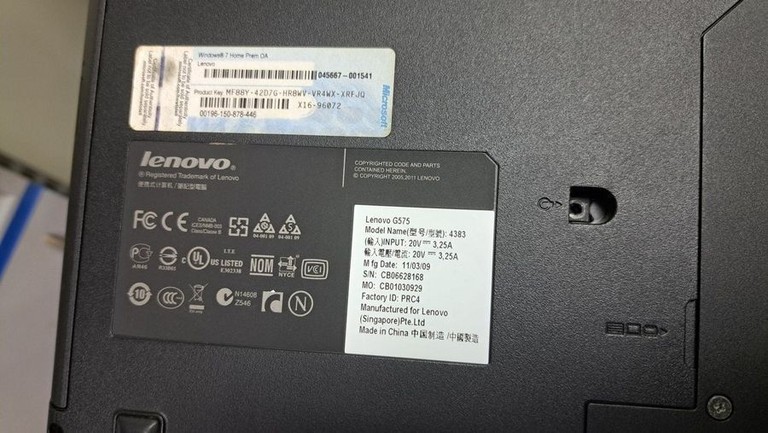 Розпродаж Lenovo 15/core i7 2760qm ddr3/4gb ddr3/hdd *відсутній/ssd 120 gb/*інтегрована, продавець Техноскарб