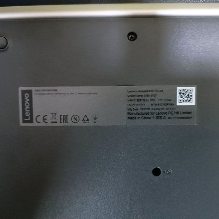 Оголошення Lenovo 15/pentium n5000 ddr4/4gb ddr4/hdd 500 gb/ssd *відсутній/*інтегрована Б/У