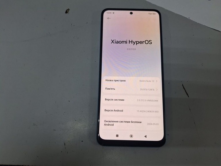 Купити Xiaomi redmi note 12 4/128gb Б/У