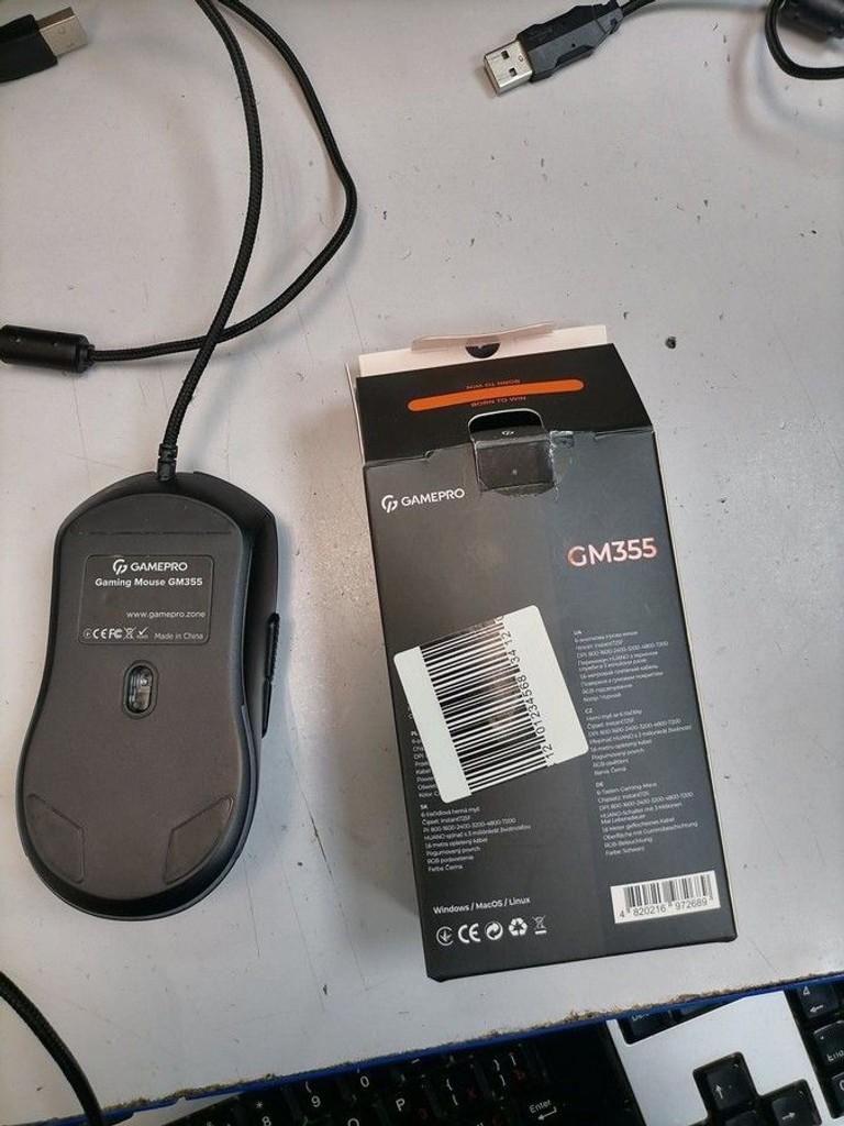 Дешево Gamepro GM355 Black з ломбарду