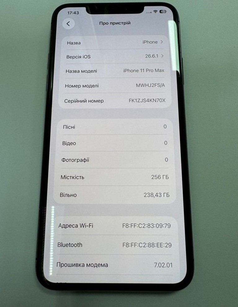 Купити Apple iphone 11 pro max 256gb Б/У