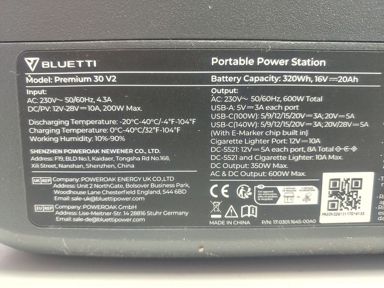 Розпродаж Bluetti Premium 30 V2, продавець Техноскарб